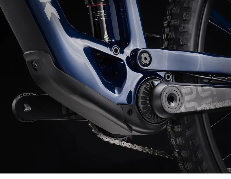 Trek Fuel Exe 9.8 GX AXS Electric Mountain Bike in Mulsanne Blue Large-9